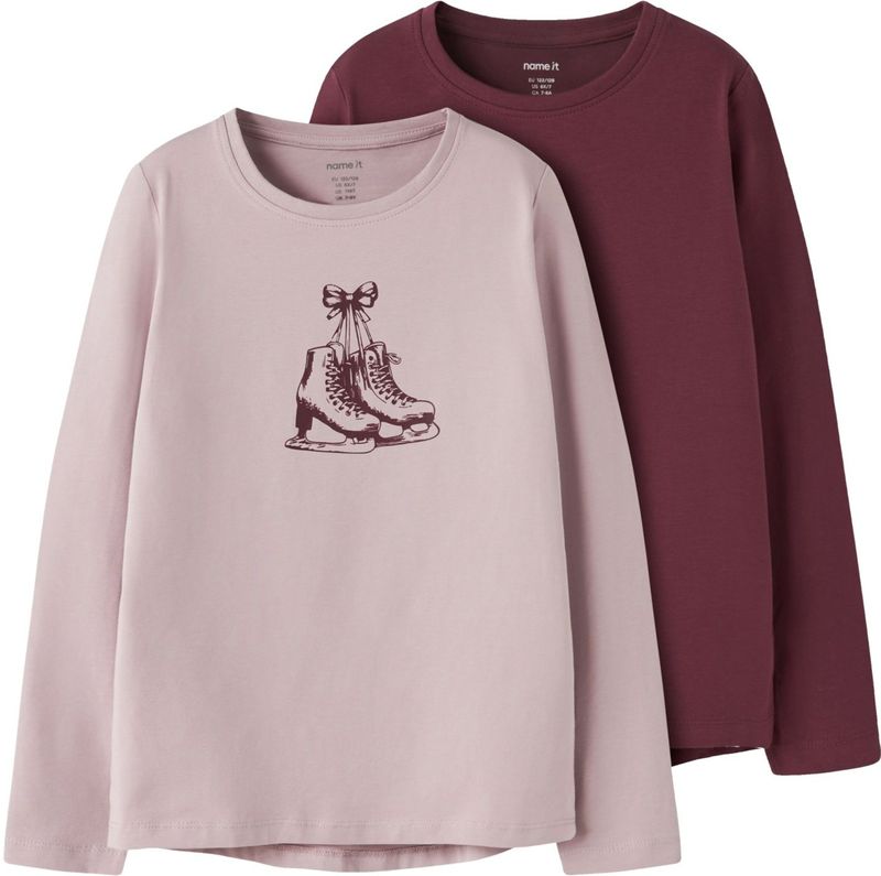 NAME IT Shirt 'NKFVIX'  braam / lichtlila