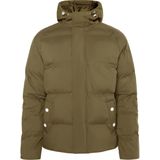 DreiMaster - Winterjas - Militaire Olijf - Gewatteerd - Heren