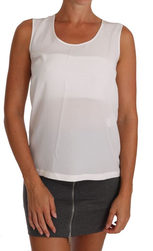Dolce & Gabbana, Dames, Tops, Wit, Maat: 2XS