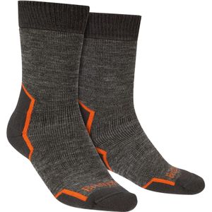 Bridgedale - Heren Zware Merino Wol Sokken - Anthraciet