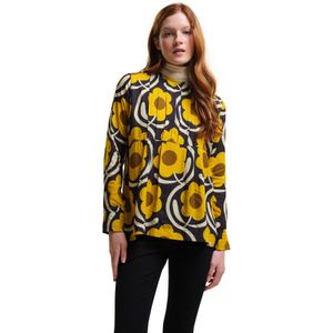 Regatta Dames/Dames Orla Bloemen Lichtgewicht Ademende Blouse (Appelbloesem Geel)