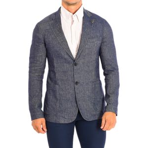 La Martina - Heren - Blazer - Blauw - Katoen