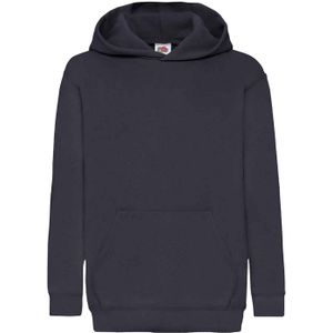 Fruit Of The Loom Kids Unisex Classic 80/20 Hoodie (Deep Navy)