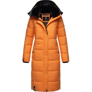 Marikoo dames winterjas – Lange gewatteerde jas met afneembare capuchon