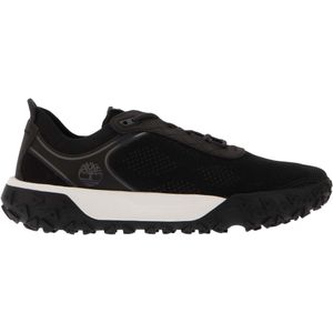 Timberland Heren Motion 6 Leren GreenStride Trainers (Zwart, Wit)