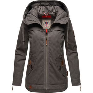 Navahoo Dames Tussenjas Wekoo – Lichte Katoenen Jas met Capuchon