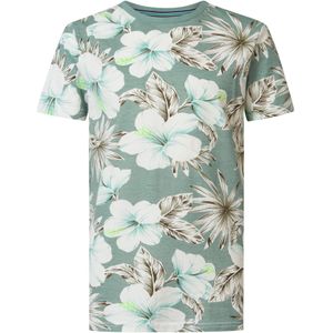 Petrol Industries - Jongens Botanical T-shirt Kauai - Blauw