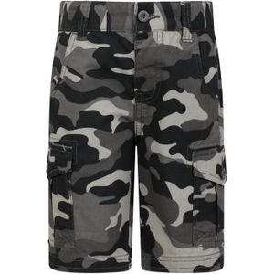 Mountain Warehouse Childrens/Kids Camo Cargo Shorts (Zwart)