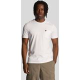 Lyle & Scott - Klassiek T-shirt - Wit - 100% Katoen - Korte Mouwen