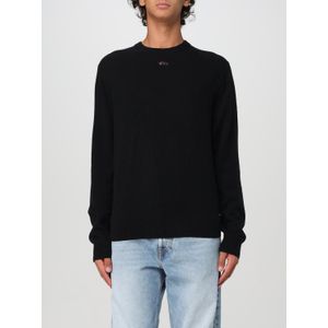 Diesel, Heren, Sweatshirts & Hoodies, Zwart, Maat: L Nylon,