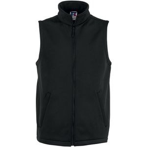 Russell Heren Slim Softshell Gilet (Zwart)