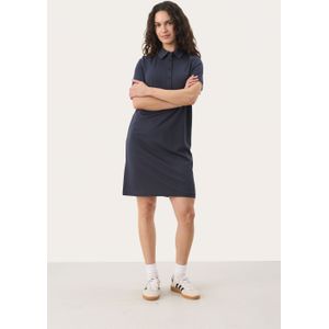 Jersey jurk Regular fit blue navy