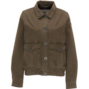 Dreimaster - Lichte Jas - Militaire Olijf - Dames