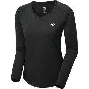 Dare 2B Dames/dames Discern T-shirt Met Lange Mouwen (Zwart) - Maat 40