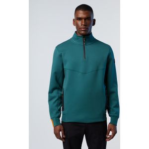 North Sails Sweatshirt Interlock halve rits
