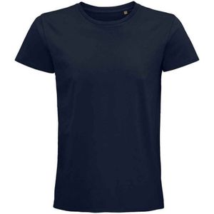 SOLS Unisex Volwassen Pionier Organisch T-shirt (Franse marine)