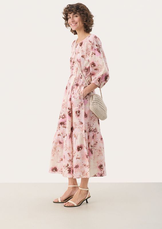 Part Two - Reidun - Zomerjurk - Beige - 7/8 Lengte - Normale Pasvorm