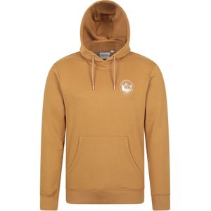 Mountain Warehouse Heren Sunrise Overhead Hoodie (Mosterd)