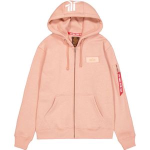 Alpha Industries - Back Print Hoodie - Geborsteld Fleece - Regular Fit
