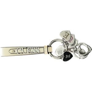 Gestreepte sleutelhanger met merknaam en hangerdetails RW8380P0201 Dames