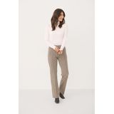 Part Two Pantalon 'Pontas'  lichtbruin / zwart / offwhite