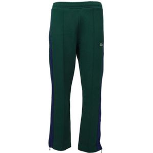 Men's Lacoste Heritage Colourblock Pique Joggers In Green Blue - Maat S