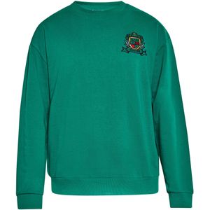 Mo - Sweatshirt - Donkergroen - Heren