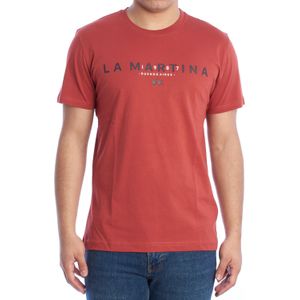 La Martina - YMR005-JS206 - T-shirt - Heren - Regular Fit - Korte Mouwen