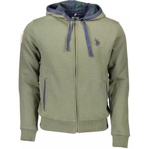 U.s. Polo Assn. - Hoodie - Groen - Katoenmix