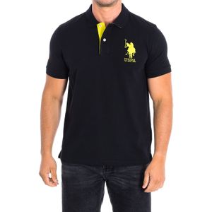 US Polo Assn. - Poloshirt - Zwart - 100% Katoen