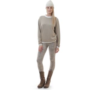 2-Young - Sweatshirt - Zandkleur - Met Afwerkingdetail