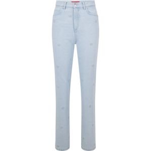 Hugo Dames/Dames Gayang Relaxed Fit Jeans (Turquoise)