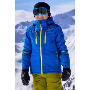 Mountain Warehouse Slalom Extreme Waterdichte Ski-jas voor kinderen/Kinderen (Kobalt)
