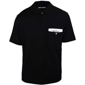 Palm Angels Polo Zwart
