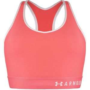 Under Armour - Mid Keyhole - Sportbeha - Roze - Dames