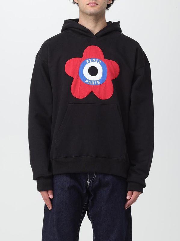 Bloemen Oog Hoodie Relaxed Fit