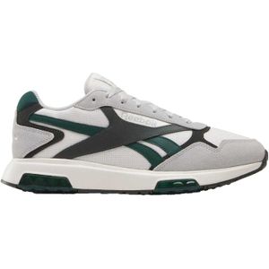 Reebok Volwassen uniseks Glide DMX Suède Trainers (Wit/Grijs)