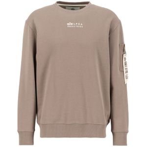 Sweatshirt - Katoen - Regular Fit - EMB-label - Utility-zak