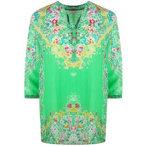 Inoa Versailles Gardenia 1202120 Green Milano Shirt - Maat 38