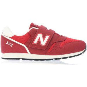 Boy's New Balance 373 Hook and Loop Trainers in Red