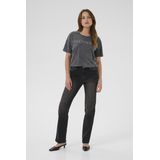 Kaffe - KAMaris - Jeans - Grey Denim - Regular Fit - Mid Waist