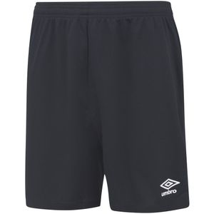 Umbro - Club II - Korte Broeken - Koolstof - 100% Polyester, Elastische Taille met Binnenkoord
