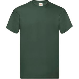 Fruit of the Loom Heren Origineel T-Shirt (Fles groen)