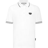 Jacquard poloshirt met monogram