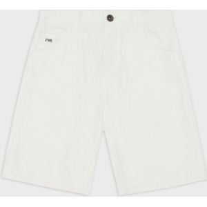 Emporio Armani denim shorts voor jongens in wit