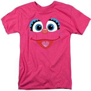Heren-T-shirt - Roze - Sesamstraat