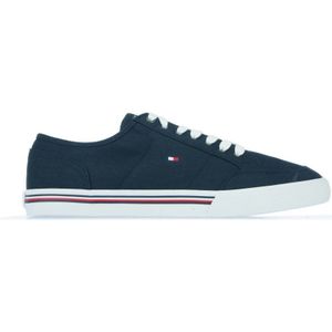 Tommy Hilfiger Core Corporate-sneakers Voor Heren, Marineblauw - Maat 44