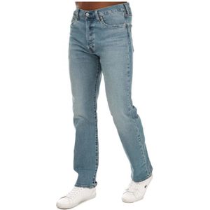 Heren Levis 501 Original Ironwood Jeans in Denim