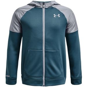 Under Armour Kinder/Kids Grid Fleece Full Zip Jas (Blauw)