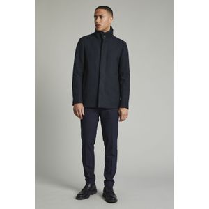 Matinique - Manteljas - Donkerblauw - Wolmix